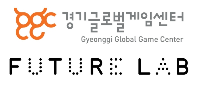 경기글로벌게임센터, 스마일게이트퓨처랩 CI. (사진=경기콘텐츠진흥원 제공)