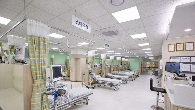 환자들이 보다 편안하고 쾌적한 환경에서 치료를 받을 수 있도록 리모델링을 한 병원 내부 중 일부. (사진=남양주한양병원 제공)