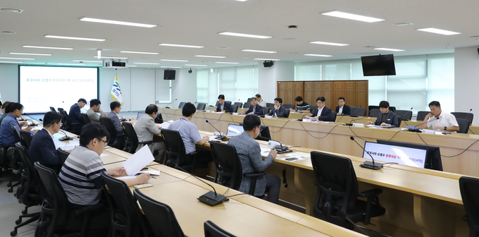 경기도는 24일 오병권 행정1부지사 주재로 후쿠시마 오염수 방류 대응 긴급대책회의를 열고 대응책을 논의했다. (사진=경기도 제공)