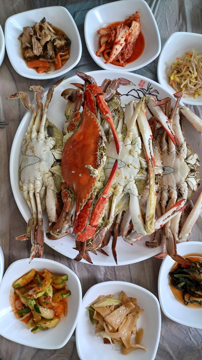 연평도 꽃게. ( 사진 = 김용구 박사 제공 )