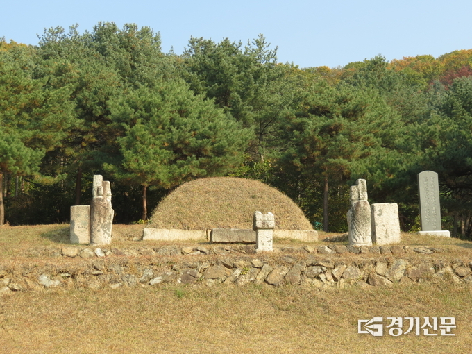 여수동 소재 고려충신 송산 조견 묘역. (사진=성남문화원 제공)