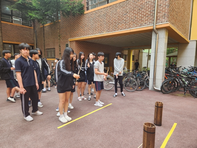 지난 6일부터 수원시 화홍중학교가 2학기 친구사랑 주간을 운영했다.(사진=화홍중 제공)