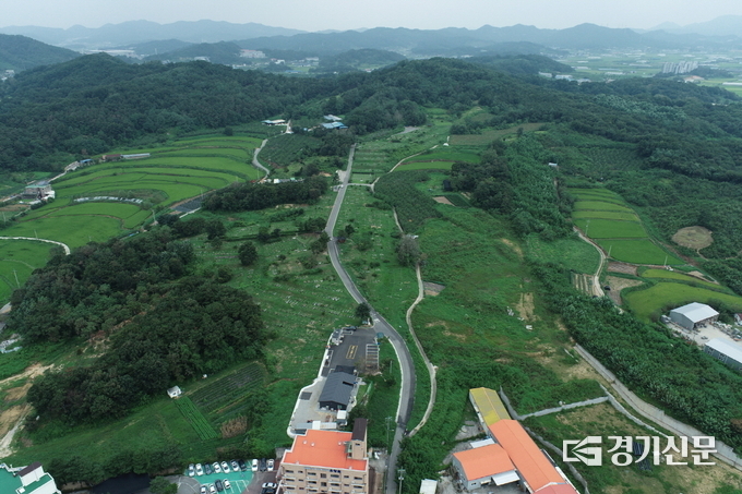 사곡동 공설공원묘지(사진=안성시 제공)