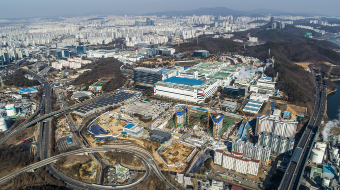 삼성전자 기흥캠퍼스 모습. (사진=용인시 제공)