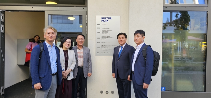 임병택 시흥시장이 유니세프 스위스 위원회를 방문했다. (사진=시흥시 제공)