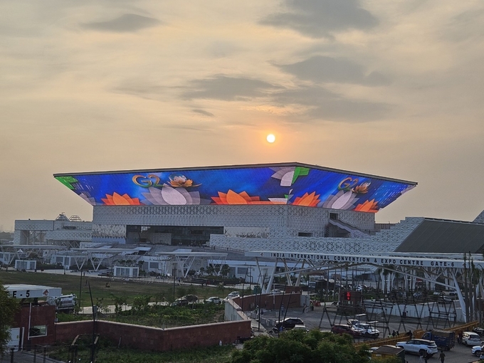 인도국제전시컨벤션센터 전경. (사진=경기도 제공)