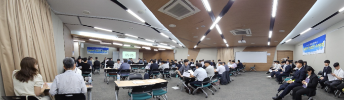 오산대학교 안전보건관리과는 삼성물산 협력회사와 채용연계 프로그램을 진행했다.(사진=오산대학교 제공)