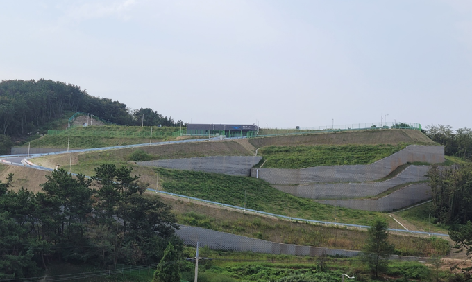 용유배수지 전경. ( 사진 = 인천시 상수도사업본부 제공 )