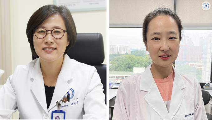 아주대병원 알레르기내과 예영민 교수(왼쪽부터), 최보윤 연구교수. (사진=아주대병원 제공)