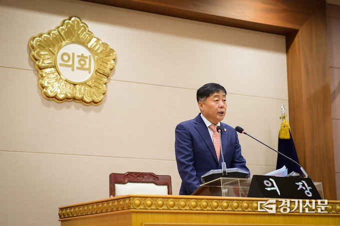  양주시의회 윤창철 시의장. (사진=양주시의회 제공)