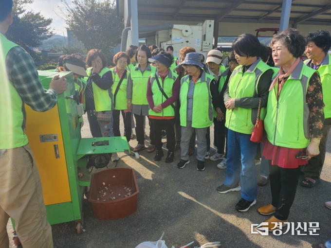 성농업인 농기계 안전교육 모습. (사진=안성시 제공)