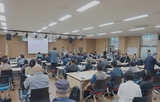 ‘백곡리고분과 원효성사오도처 학술발표회’ 모습. (사진=화성지역학연구소 제공)