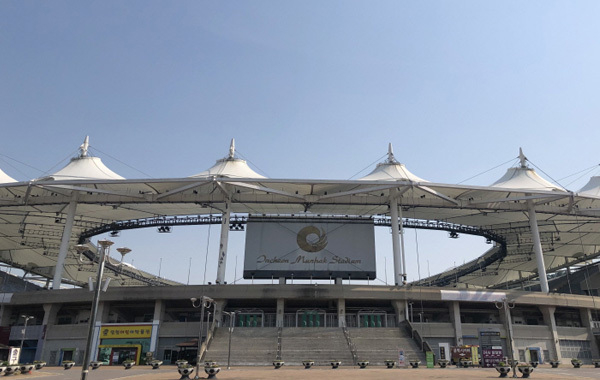 인천 문학경기장 주경기장 모습. ( 사진 = 신세계야구단 제공 )