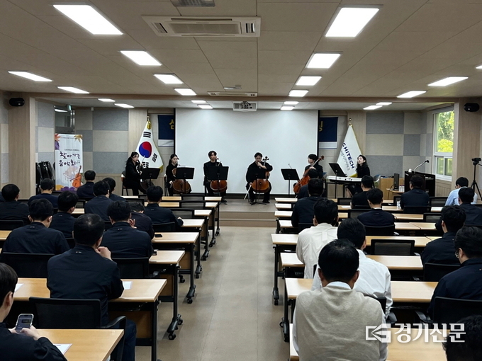 지역민 창작활동 지원, 찾아가는 음악회 모습. (사진=안성시 제공)