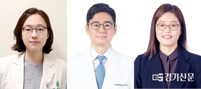 (사진 왼쪽부터)위험산모신생아통합치료센터 정영화 교수, 최창원 교수, 디지털헬스케어연구사업부 유수영 교수. (사진=분당서울대병원 제공)