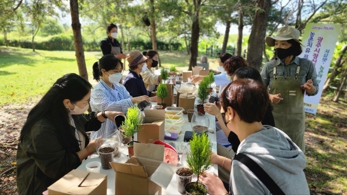 치유 농업. (사진=광주시 제공)