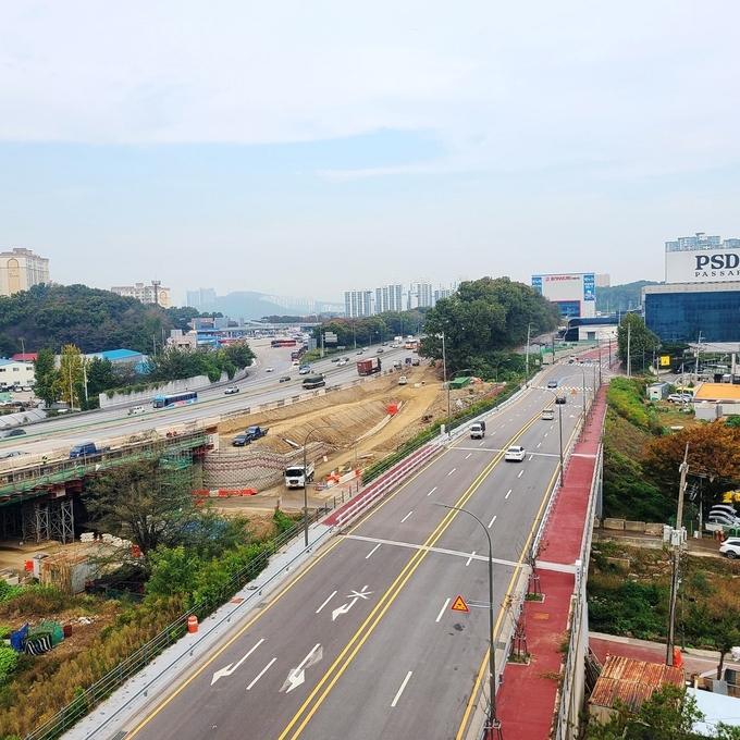 기흥구 공세동 경인주유소 앞 삼거리. (사진=용인시 제공)