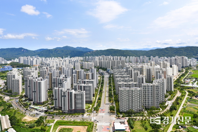 옥정신도시 전경 모습. (사진=양주시 제공)
