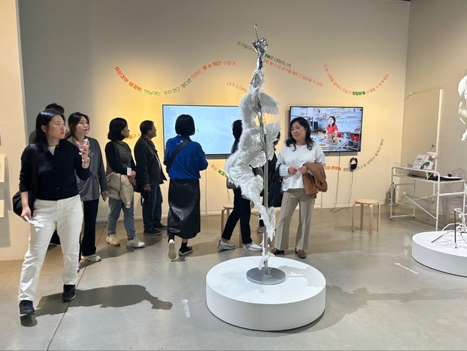 2023 수원미래교육협력지구 자율연수 모습. (사진=수원시립미술관 제공)