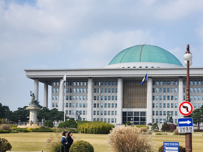 국회의사당 전경. (사진=김한별 기자)
