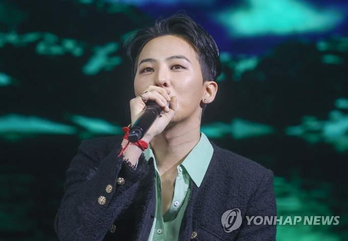 가수 지드래곤. ( 사진 = 연합뉴스 제공 )