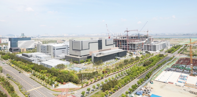 삼성바이오로직스 모습. ( 사진 = 인천경제청 제공 )