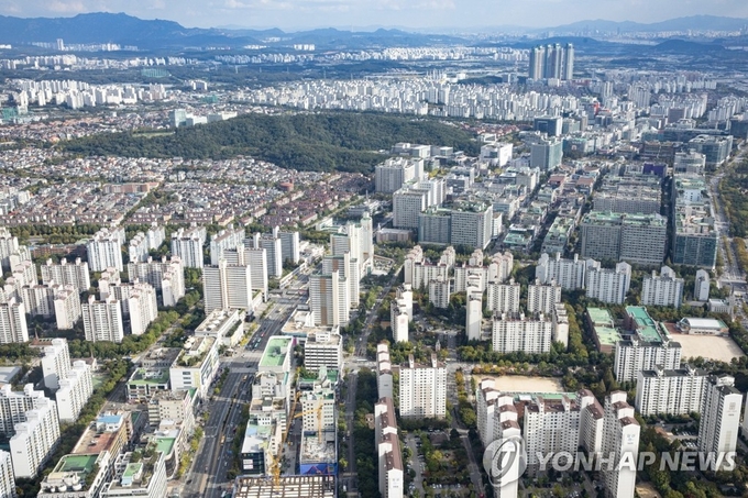 1기 신도시 고양시 일산. (사진=연합뉴스 제공)