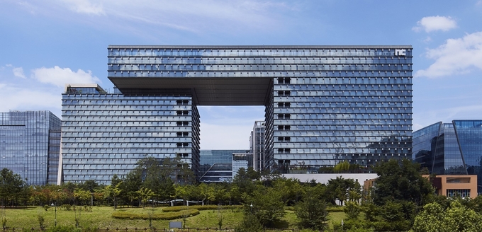 엔씨소프트 r&d 사옥 전경. (사진=엔씨소프트 제공)