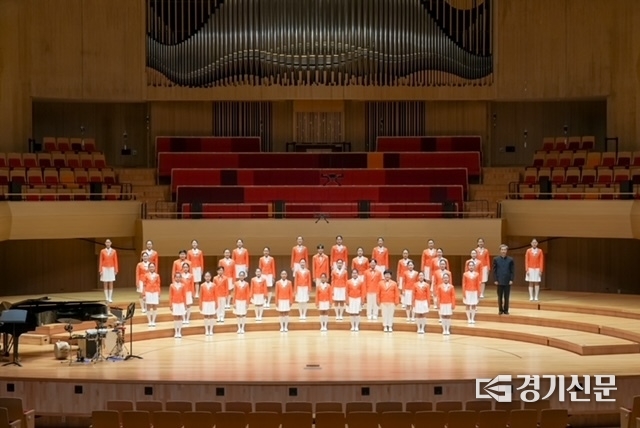 안성시립소년소녀합창단. (사진=안성시 제공)