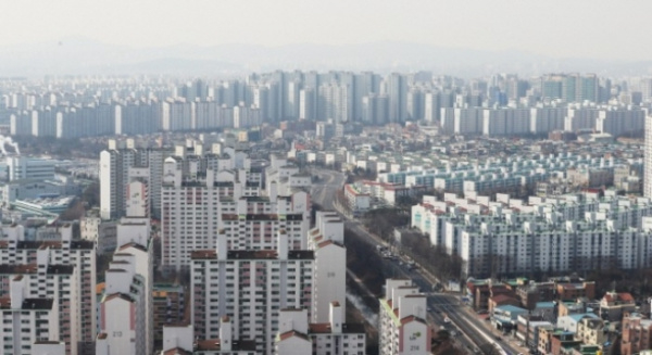 수원지역 한 아파트 단지 전경. (사진=연합뉴스 제공)