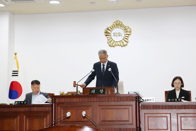 군포시의회 제270회 임시회 폐회했다. (사진=군포시의회 제공)