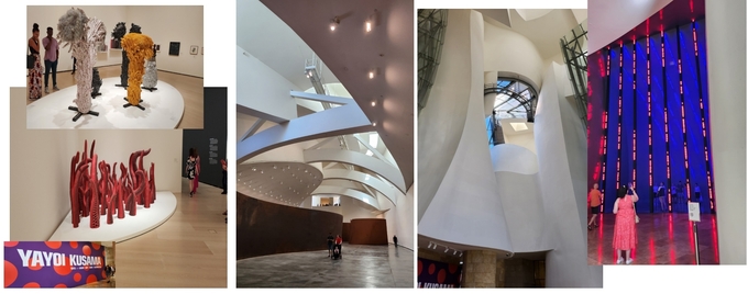 Guggenheim Museum 내부 모습.