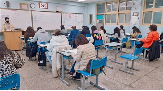 18일 '제4회 장애인 직업능력평가사 2급 자격검정' 현장 모습이다. (사진=한국장애인고용공단 제공)