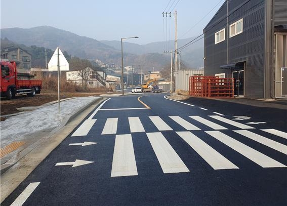 남양주 진접 장현 도시계획도로 준공 모습(사진=남양주시 제공)