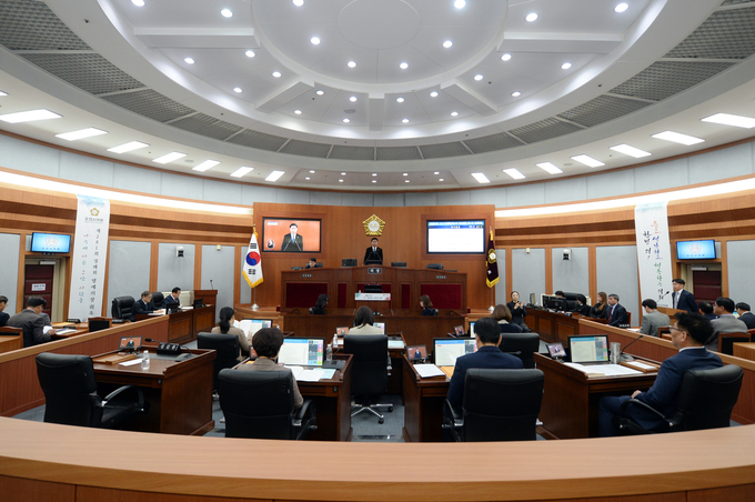 오산시의회가 제281회 제2차 정례회를 개회했다. (사진=오산시 의회 제공)