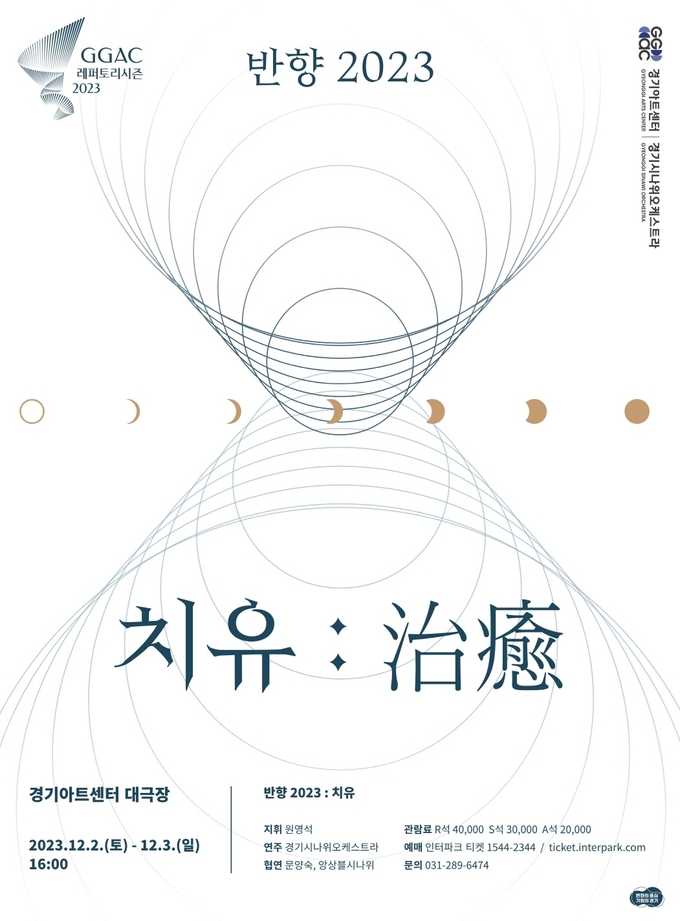 ‘반향 2023’ 포스터. (사진=경기아트센터 제공)