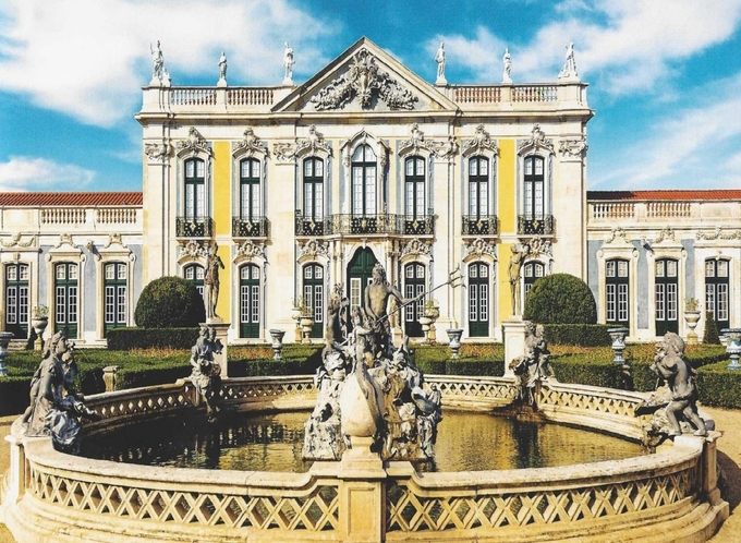 Palácio National de Queluz. Portugal의 Rococo와 Neoclassic의 대표 작품으로 평가된다.