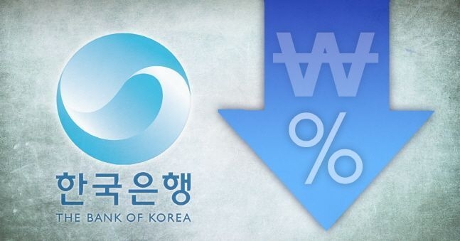 한국은행 기준금리 인하 이미지. (사진=연합뉴스 제공)