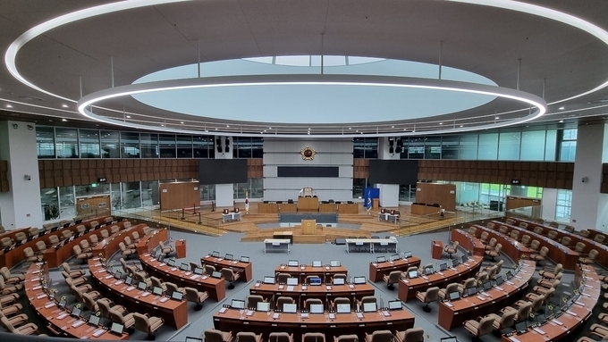 경기도의회 본회의장 전경. (사진=경기도의회 제공)