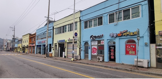 간판개선사업이 추진된 남양주 원도심 모습. (사진=남양주시 제공)