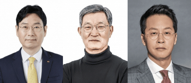 (왼쪽부터)이창권 KB국민카드 대표·최원석 BC카드 대표·조좌진 롯데카드 대표. (사진=경기신문 DB)