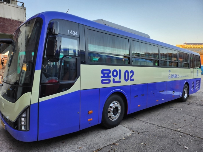 용인특례시 광역콜버스. (사진=용인시 제공)<br>
