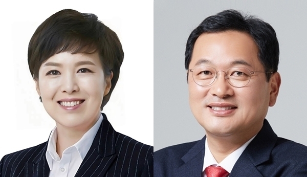 김은혜 전 대통령실 홍보수석, 한규택 국민의힘 수원을 당협위원장. (사진=경기신문DB)