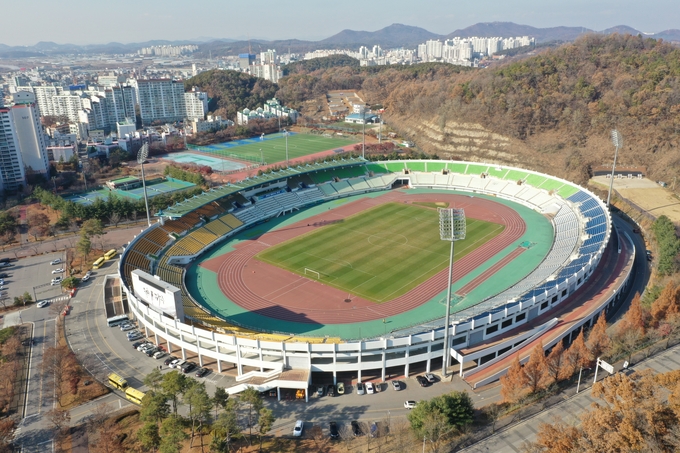 2024년 경기도종합체육대회 주경기장 파주스타디움 전경. (사진=파주시 제공)
