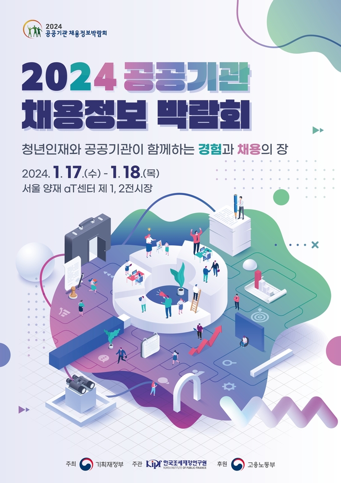 한국마사회가 참가하는 ‘2024년 공공기관 채용정보 박람회’ 포스터. (사진=한국마사회 제공)