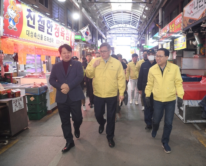오산시, 강현도 부시장 겨울철 화재예방 점검에 나서고 있다. (사진=오산시 제공)