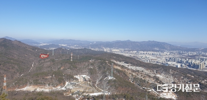 양주시 공동형 종합장사시설 사업부지 모습 (사진=양주시 제공)