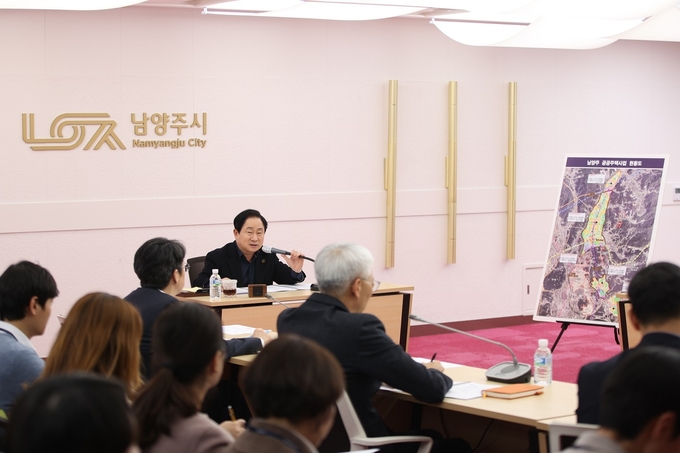 남양주시 2024년 주요업무계획 보고회. (사진=남양주시 제공)