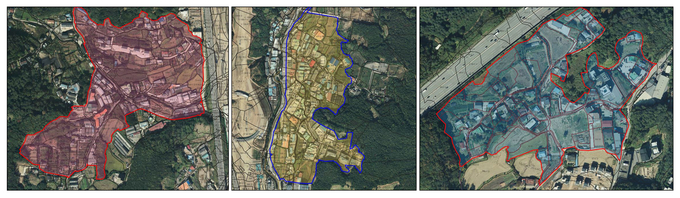 용인특례시 처인구 매산1, 2 및 양지2지구. (사진=용인시 제공)