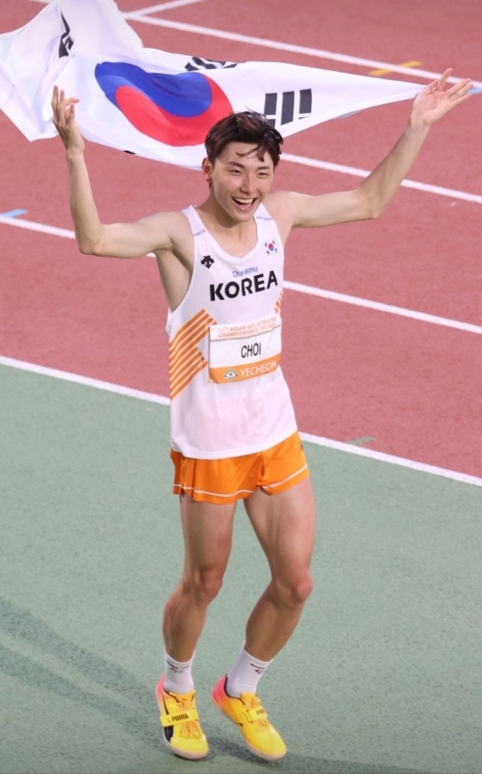 육상 최진우 선수. (사진=용인시 제공)